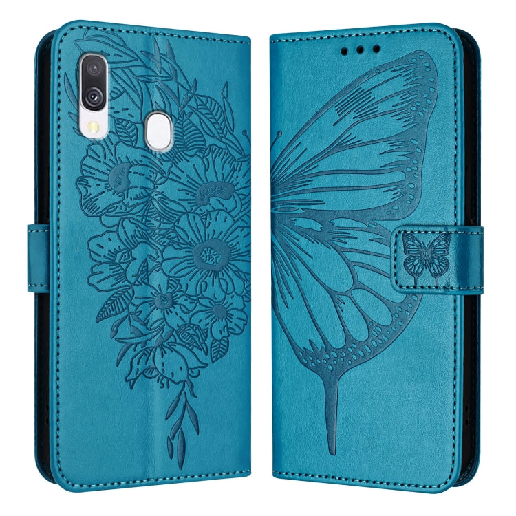 Embossed Butterfly Leather Phone Case, For Samsung Galaxy A40, For Samsung Galaxy A10 / M10 EU, For Samsung Galaxy Xcover 4s / Xcover 4, For Samsung Galaxy S10e, For Samsung Galaxy S10+, For Samsung Galaxy S10