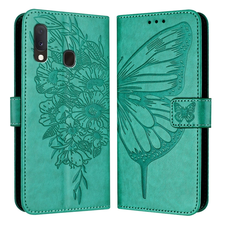 Embossed Butterfly Leather Phone Case, For Samsung Galaxy A81 / M60s /Note10 Lite, For Samsung Galaxy A10s / M10s, For Samsung Galaxy A20s, For Samsung Galaxy Note10, For Samsung Galaxy Note10+, For Samsung Galaxy A20e / A10e