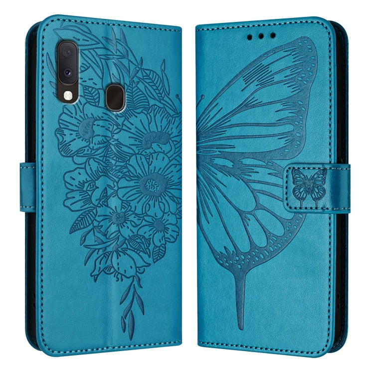 Embossed Butterfly Leather Phone Case, For Samsung Galaxy A81 / M60s /Note10 Lite, For Samsung Galaxy A10s / M10s, For Samsung Galaxy A20s, For Samsung Galaxy Note10, For Samsung Galaxy Note10+, For Samsung Galaxy A20e / A10e