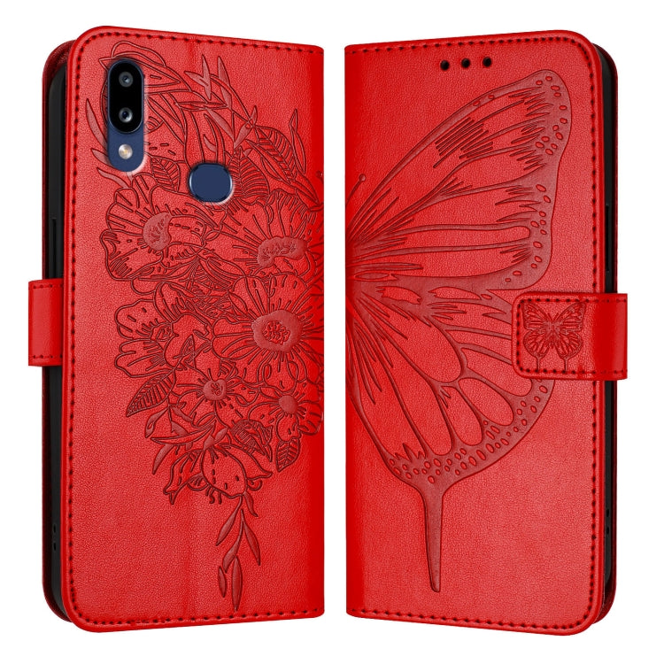 Embossed Butterfly Leather Phone Case, For Samsung Galaxy A81 / M60s /Note10 Lite, For Samsung Galaxy A10s / M10s, For Samsung Galaxy A20s, For Samsung Galaxy Note10, For Samsung Galaxy Note10+, For Samsung Galaxy A20e / A10e