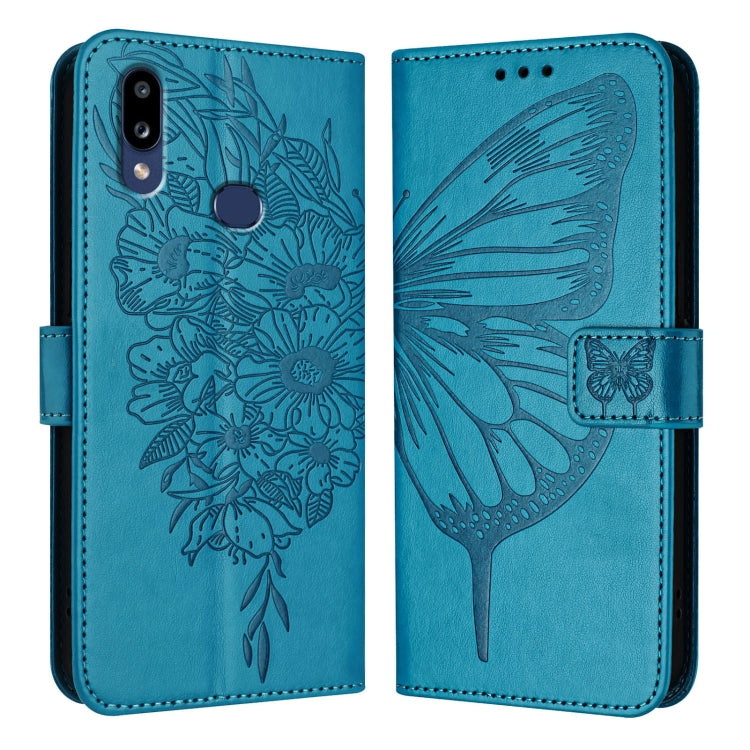 Embossed Butterfly Leather Phone Case, For Samsung Galaxy A81 / M60s /Note10 Lite, For Samsung Galaxy A10s / M10s, For Samsung Galaxy A20s, For Samsung Galaxy Note10, For Samsung Galaxy Note10+, For Samsung Galaxy A20e / A10e