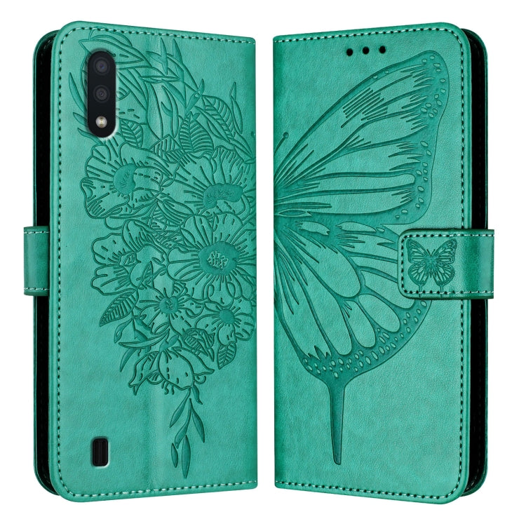 Embossed Butterfly Leather Phone Case, For Samsung Galaxy A40, For Samsung Galaxy A10 / M10 EU, For Samsung Galaxy Xcover 4s / Xcover 4, For Samsung Galaxy S10e, For Samsung Galaxy S10+, For Samsung Galaxy S10