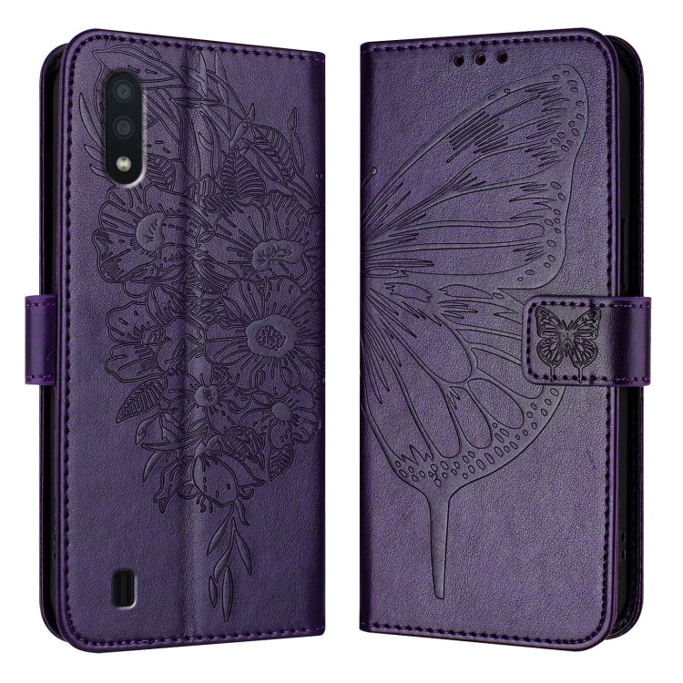 Embossed Butterfly Leather Phone Case, For Samsung Galaxy A40, For Samsung Galaxy A10 / M10 EU, For Samsung Galaxy Xcover 4s / Xcover 4, For Samsung Galaxy S10e, For Samsung Galaxy S10+, For Samsung Galaxy S10
