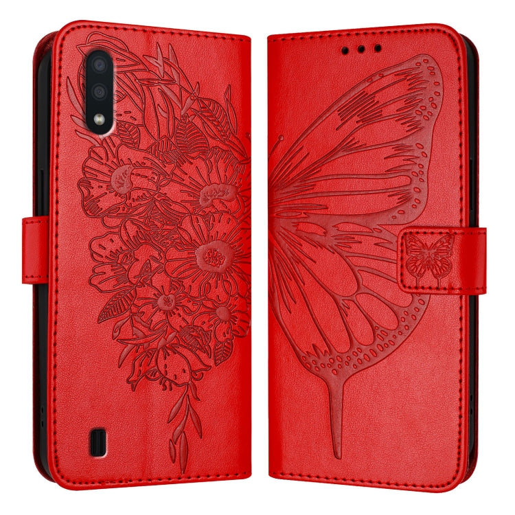 Embossed Butterfly Leather Phone Case, For Samsung Galaxy A40, For Samsung Galaxy A10 / M10 EU, For Samsung Galaxy Xcover 4s / Xcover 4, For Samsung Galaxy S10e, For Samsung Galaxy S10+, For Samsung Galaxy S10