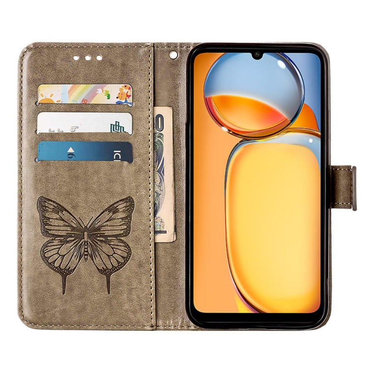 Embossed Butterfly Leather Phone Case, For Xiaomi Redmi 13C, For Xiaomi Redmi Note 13 Pro+ 5G, For Xiaomi Redmi Note 13 Pro 5G Global, For Xiaomi Poco M6 Pro 5G / Redmi 12 4G/5G, For Xiaomi Redmi K70 / K70 Pro, For Xiaomi 13T / 13T Pro Global