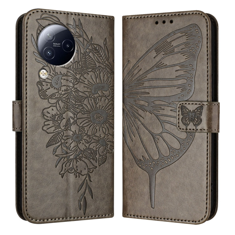 Embossed Butterfly Leather Phone Case, For Xiaomi Poco F5/Redmi Note 12 Turbo 5G, For Xiaomi Poco F5 Pro/Redmi K60/K60 Pro, For Xiaomi Poco C51 / Poco C50 4G, For Xiaomi 13 Ultra, For Xiaomi Civi 3 5G, For Xiaomi Poco X4 NFC