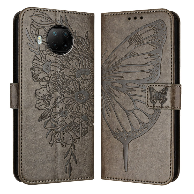 Embossed Butterfly Leather Phone Case, For Xiaomi Redmi Note 11 Pro+ 5G EU, For Xiaomi Civi 1S, For Xiaomi Poco X3 GT, For Xiaomi Mi 11 Ultra, For Xiaomi Mi 10T Lite 5G, For Xiaomi Redmi 8 / 8A