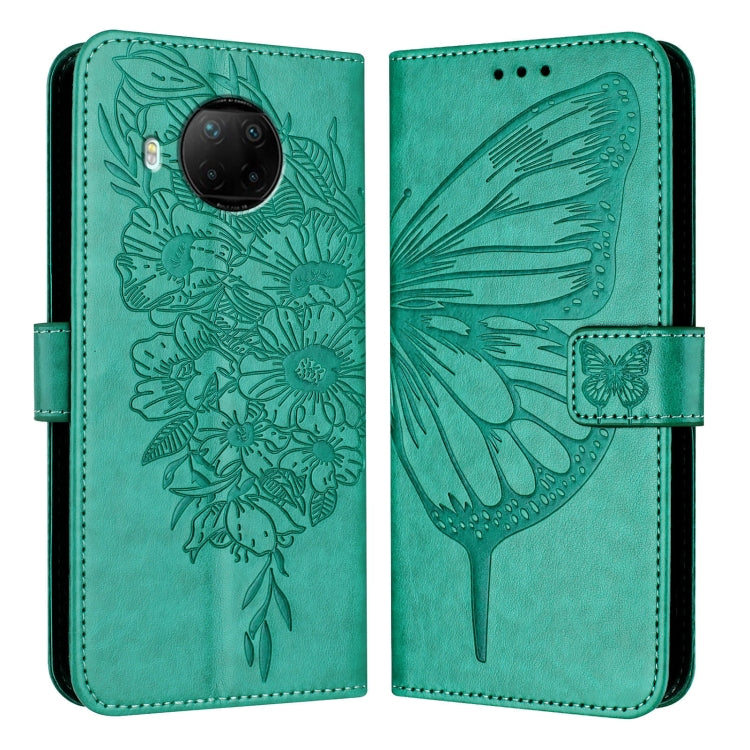 Embossed Butterfly Leather Phone Case, For Xiaomi Redmi Note 11 Pro+ 5G EU, For Xiaomi Civi 1S, For Xiaomi Poco X3 GT, For Xiaomi Mi 11 Ultra, For Xiaomi Mi 10T Lite 5G, For Xiaomi Redmi 8 / 8A