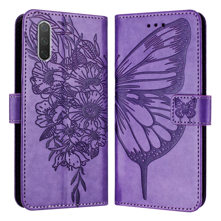 Embossed Butterfly Leather Phone Case, For Xiaomi Mi CC9 / Mi 9 Lite, For Xiaomi Redmi Note 8, For Xiaomi Redmi Note 8 Pro, For Xiaomi Mi CC9e / Mi A3, For Xiaomi Redmi Note 7/Note 7S/Note 7 Pro, For Xiaomi Redmi 7