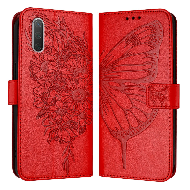 Embossed Butterfly Leather Phone Case, For Xiaomi Mi CC9 / Mi 9 Lite, For Xiaomi Redmi Note 8, For Xiaomi Redmi Note 8 Pro, For Xiaomi Mi CC9e / Mi A3, For Xiaomi Redmi Note 7/Note 7S/Note 7 Pro, For Xiaomi Redmi 7
