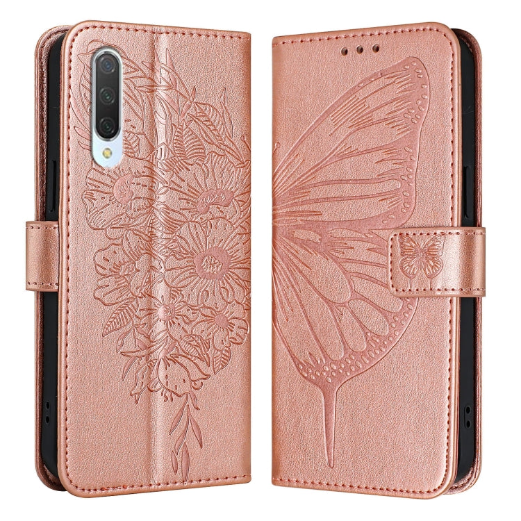 Embossed Butterfly Leather Phone Case, For Xiaomi Mi CC9 / Mi 9 Lite, For Xiaomi Redmi Note 8, For Xiaomi Redmi Note 8 Pro, For Xiaomi Mi CC9e / Mi A3, For Xiaomi Redmi Note 7/Note 7S/Note 7 Pro, For Xiaomi Redmi 7