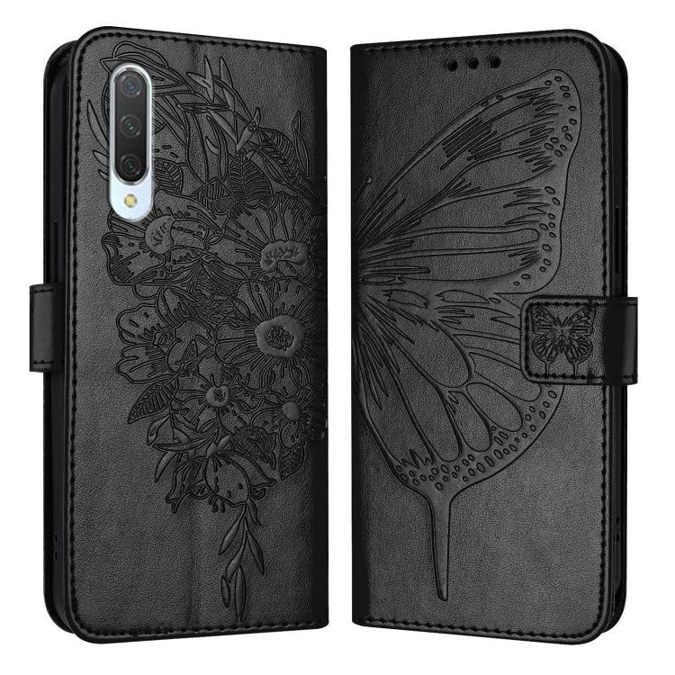 Embossed Butterfly Leather Phone Case, For Xiaomi Mi CC9 / Mi 9 Lite, For Xiaomi Redmi Note 8, For Xiaomi Redmi Note 8 Pro, For Xiaomi Mi CC9e / Mi A3, For Xiaomi Redmi Note 7/Note 7S/Note 7 Pro, For Xiaomi Redmi 7
