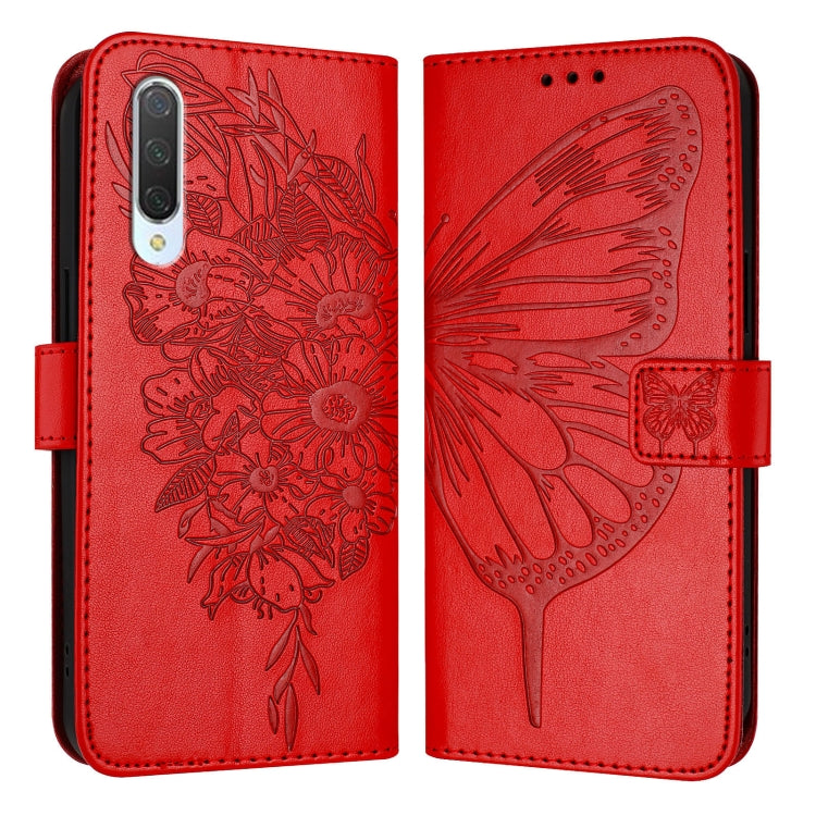 Embossed Butterfly Leather Phone Case, For Xiaomi Mi CC9 / Mi 9 Lite, For Xiaomi Redmi Note 8, For Xiaomi Redmi Note 8 Pro, For Xiaomi Mi CC9e / Mi A3, For Xiaomi Redmi Note 7/Note 7S/Note 7 Pro, For Xiaomi Redmi 7