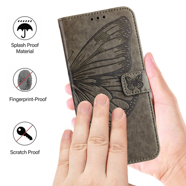 Embossed Butterfly Leather Phone Case, For Xiaomi Poco F5/Redmi Note 12 Turbo 5G, For Xiaomi Poco F5 Pro/Redmi K60/K60 Pro, For Xiaomi Poco C51 / Poco C50 4G, For Xiaomi 13 Ultra, For Xiaomi Civi 3 5G, For Xiaomi Poco X4 NFC