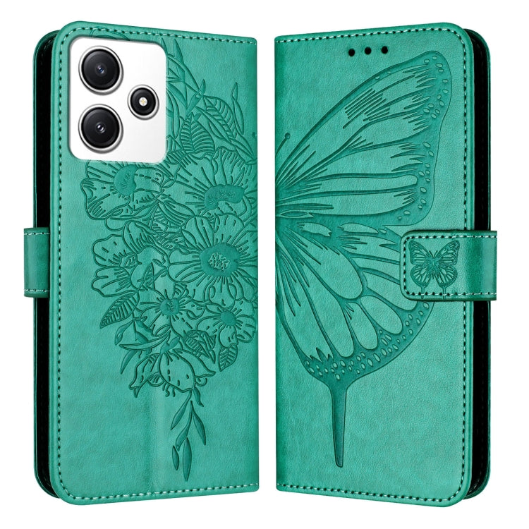 Embossed Butterfly Leather Phone Case, For Xiaomi Redmi 13C, For Xiaomi Redmi Note 13 Pro+ 5G, For Xiaomi Redmi Note 13 Pro 5G Global, For Xiaomi Poco M6 Pro 5G / Redmi 12 4G/5G, For Xiaomi Redmi K70 / K70 Pro, For Xiaomi 13T / 13T Pro Global