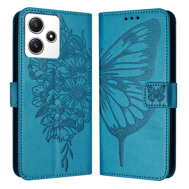 Embossed Butterfly Leather Phone Case, For Xiaomi Redmi 13C, For Xiaomi Redmi Note 13 Pro+ 5G, For Xiaomi Redmi Note 13 Pro 5G Global, For Xiaomi Poco M6 Pro 5G / Redmi 12 4G/5G, For Xiaomi Redmi K70 / K70 Pro, For Xiaomi 13T / 13T Pro Global