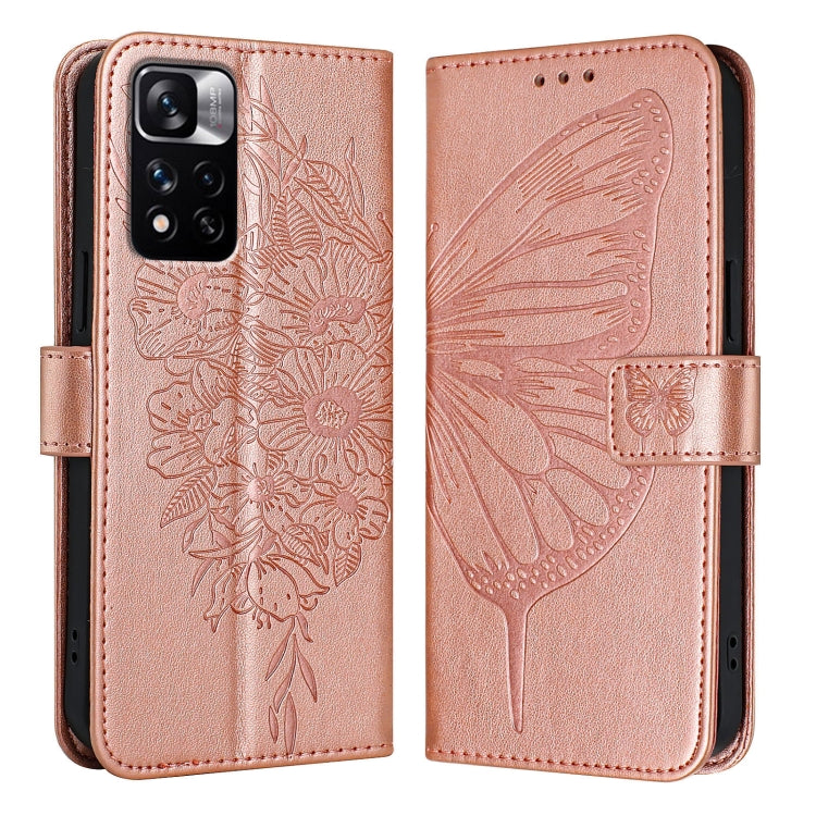 Embossed Butterfly Leather Phone Case, For Xiaomi Poco F5/Redmi Note 12 Turbo 5G, For Xiaomi Poco F5 Pro/Redmi K60/K60 Pro, For Xiaomi Poco C51 / Poco C50 4G, For Xiaomi 13 Ultra, For Xiaomi Civi 3 5G, For Xiaomi Poco X4 NFC