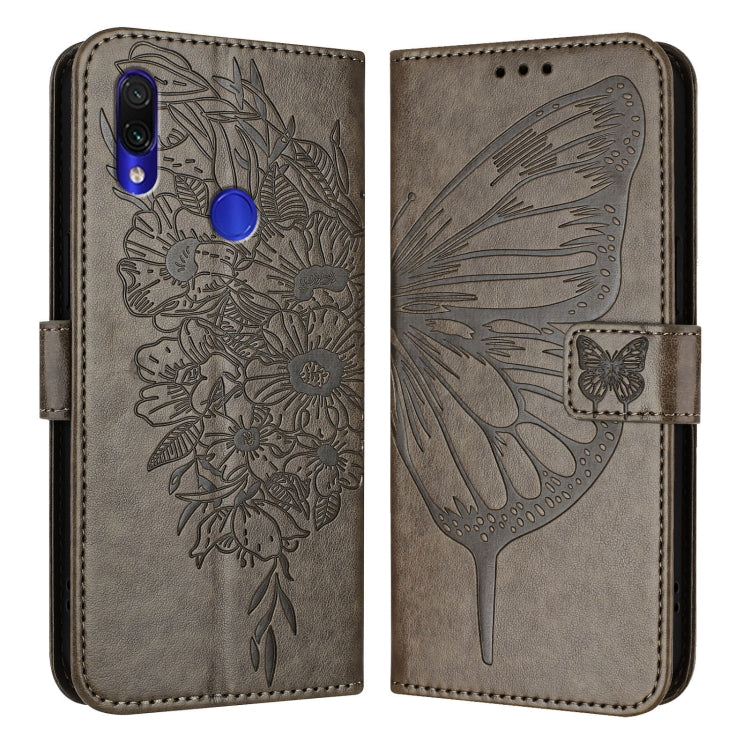 Embossed Butterfly Leather Phone Case, For Xiaomi Mi CC9 / Mi 9 Lite, For Xiaomi Redmi Note 8, For Xiaomi Redmi Note 8 Pro, For Xiaomi Mi CC9e / Mi A3, For Xiaomi Redmi Note 7/Note 7S/Note 7 Pro, For Xiaomi Redmi 7