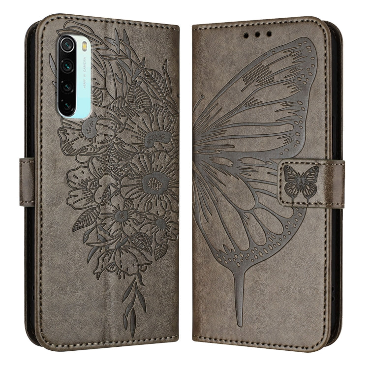 Embossed Butterfly Leather Phone Case, For Xiaomi Mi CC9 / Mi 9 Lite, For Xiaomi Redmi Note 8, For Xiaomi Redmi Note 8 Pro, For Xiaomi Mi CC9e / Mi A3, For Xiaomi Redmi Note 7/Note 7S/Note 7 Pro, For Xiaomi Redmi 7