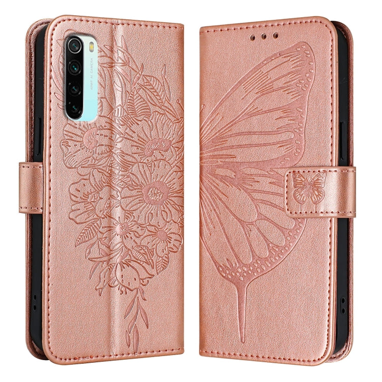 Embossed Butterfly Leather Phone Case, For Xiaomi Mi CC9 / Mi 9 Lite, For Xiaomi Redmi Note 8, For Xiaomi Redmi Note 8 Pro, For Xiaomi Mi CC9e / Mi A3, For Xiaomi Redmi Note 7/Note 7S/Note 7 Pro, For Xiaomi Redmi 7