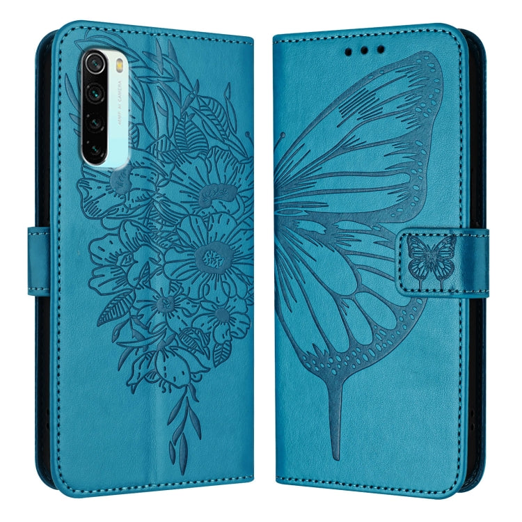 Embossed Butterfly Leather Phone Case, For Xiaomi Mi CC9 / Mi 9 Lite, For Xiaomi Redmi Note 8, For Xiaomi Redmi Note 8 Pro, For Xiaomi Mi CC9e / Mi A3, For Xiaomi Redmi Note 7/Note 7S/Note 7 Pro, For Xiaomi Redmi 7