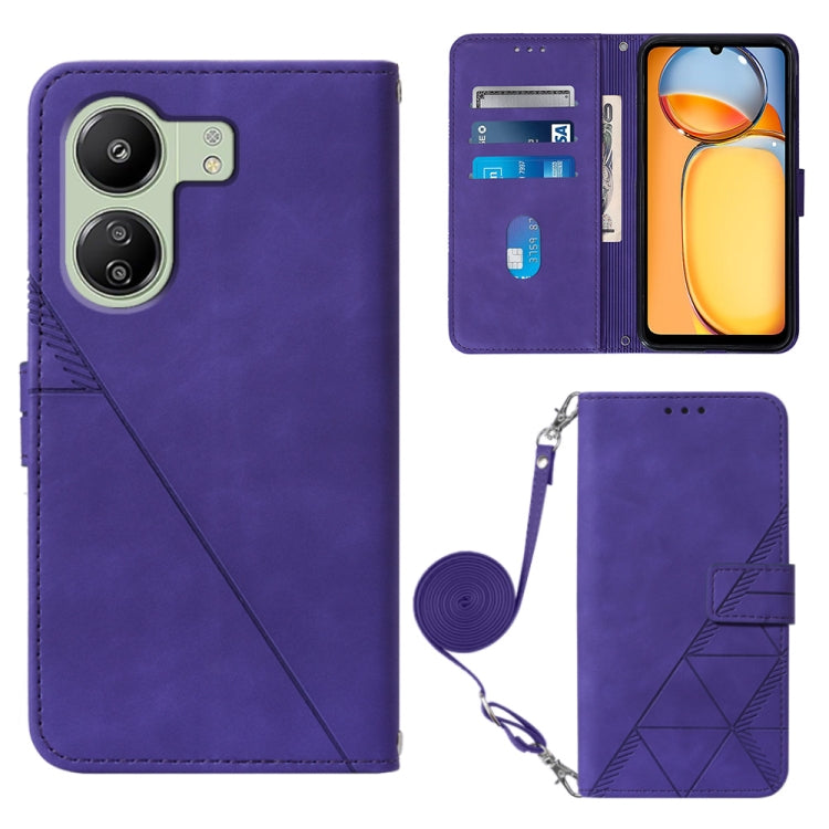 Crossbody 3D Embossed Flip Leather Phone Case, For Xiaomi Poco M6 Pro 4G, For Xiaomi Redmi A3, For Xiaomi Redmi Note 13 Pro 4G Global, For Xiaomi Redmi Note 13 4G Global, For Xiaomi Redmi K70E, For Xiaomi Poco X6 Pro, For Xiaomi Redmi Note 13 5G Global...