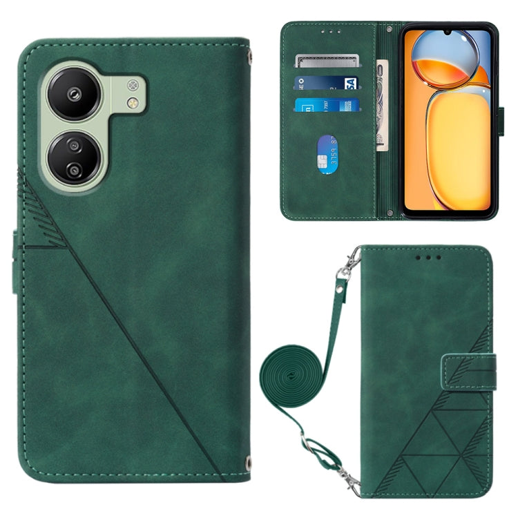 Crossbody 3D Embossed Flip Leather Phone Case, For Xiaomi Poco M6 Pro 4G, For Xiaomi Redmi A3, For Xiaomi Redmi Note 13 Pro 4G Global, For Xiaomi Redmi Note 13 4G Global, For Xiaomi Redmi K70E, For Xiaomi Poco X6 Pro, For Xiaomi Redmi Note 13 5G Global...