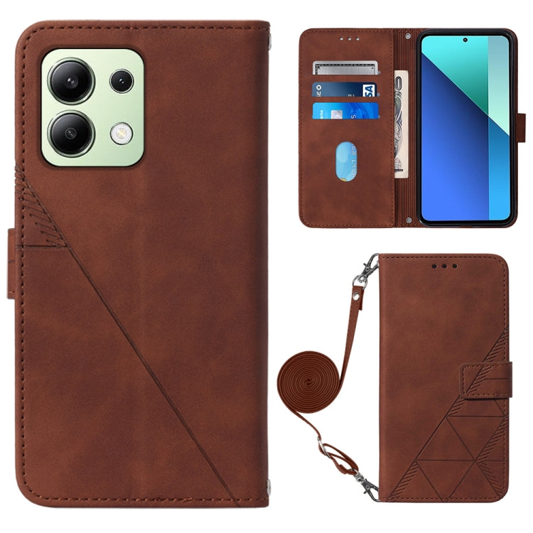 Crossbody 3D Embossed Flip Leather Phone Case, For Xiaomi Poco M6 Pro 4G, For Xiaomi Redmi A3, For Xiaomi Redmi Note 13 Pro 4G Global, For Xiaomi Redmi Note 13 4G Global, For Xiaomi Redmi K70E, For Xiaomi Poco X6 Pro, For Xiaomi Redmi Note 13 5G Global...