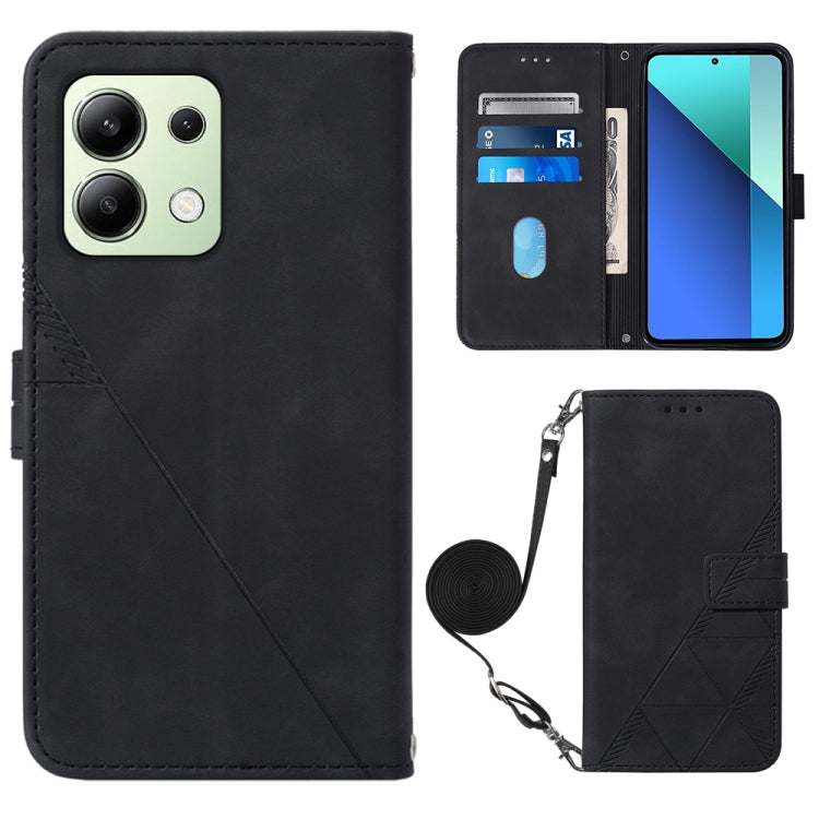 Crossbody 3D Embossed Flip Leather Phone Case, For Xiaomi Poco M6 Pro 4G, For Xiaomi Redmi A3, For Xiaomi Redmi Note 13 Pro 4G Global, For Xiaomi Redmi Note 13 4G Global, For Xiaomi Redmi K70E, For Xiaomi Poco X6 Pro, For Xiaomi Redmi Note 13 5G Global...