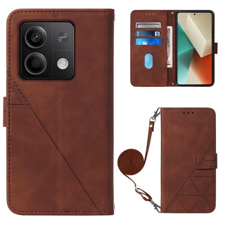 Crossbody 3D Embossed Flip Leather Phone Case, For Xiaomi Poco M6 Pro 4G, For Xiaomi Redmi A3, For Xiaomi Redmi Note 13 Pro 4G Global, For Xiaomi Redmi Note 13 4G Global, For Xiaomi Redmi K70E, For Xiaomi Poco X6 Pro, For Xiaomi Redmi Note 13 5G Global...