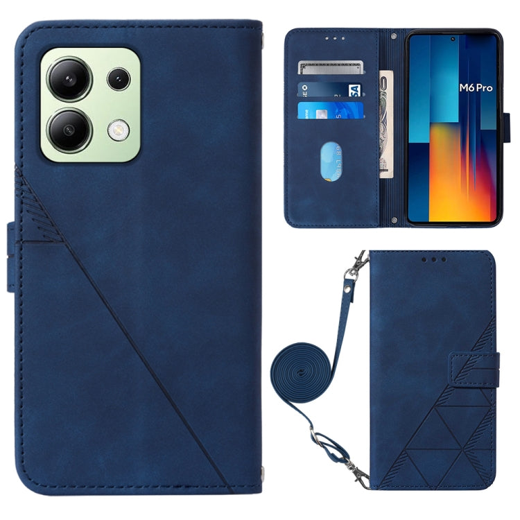 Crossbody 3D Embossed Flip Leather Phone Case, For Xiaomi Poco M6 Pro 4G, For Xiaomi Redmi A3, For Xiaomi Redmi Note 13 Pro 4G Global, For Xiaomi Redmi Note 13 4G Global, For Xiaomi Redmi K70E, For Xiaomi Poco X6 Pro, For Xiaomi Redmi Note 13 5G Global...