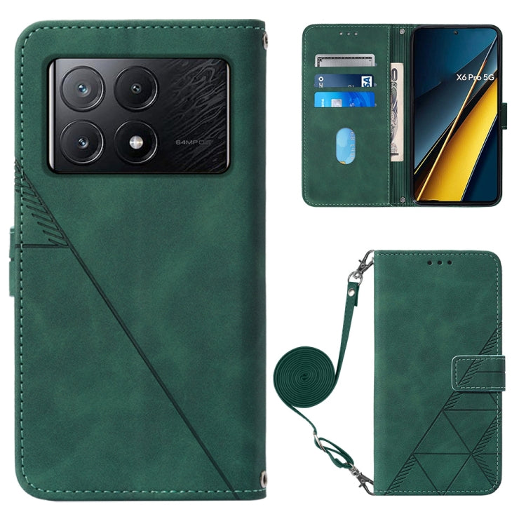 Crossbody 3D Embossed Flip Leather Phone Case, For Xiaomi Poco M6 Pro 4G, For Xiaomi Redmi A3, For Xiaomi Redmi Note 13 Pro 4G Global, For Xiaomi Redmi Note 13 4G Global, For Xiaomi Redmi K70E, For Xiaomi Poco X6 Pro, For Xiaomi Redmi Note 13 5G Global...