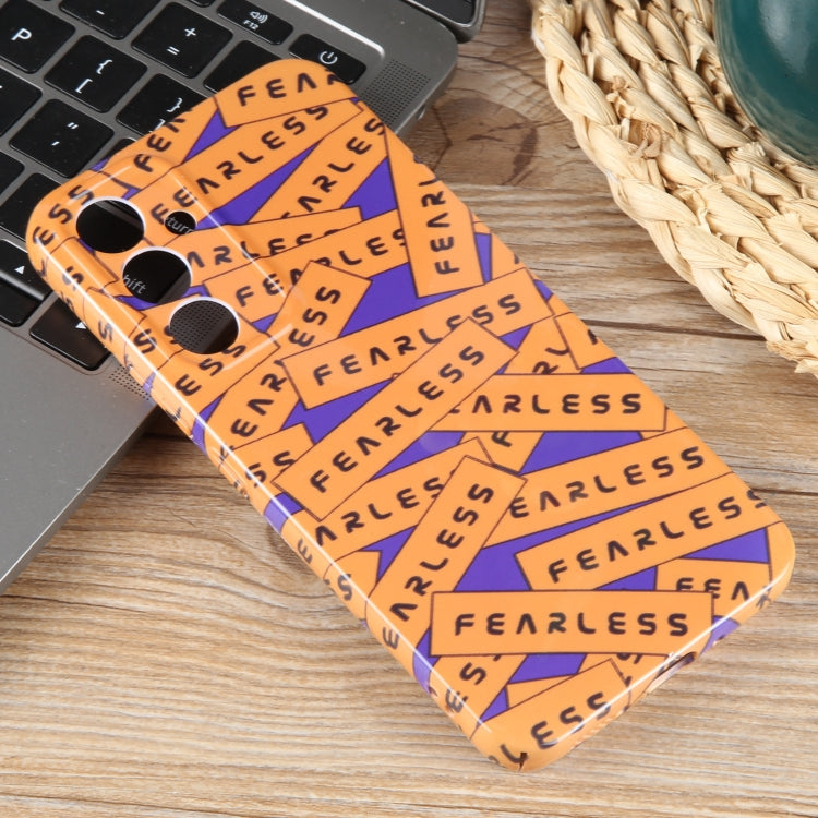 Painted Pattern Precise Hole PC Phone Case, For Samsung Galaxy A23