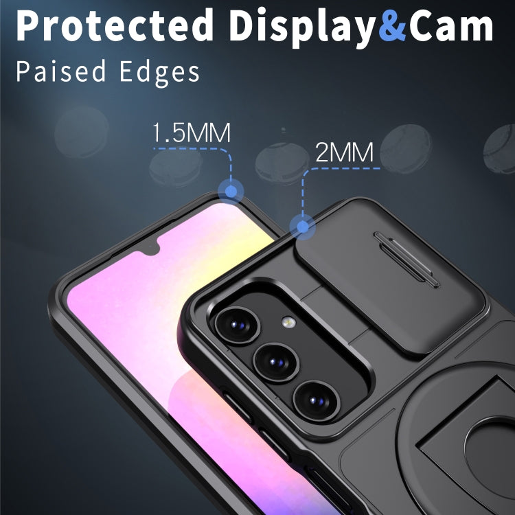 Camshield MagSafe Ring Holder Armor Phone Case, For Samsung Galaxy A15 5G, For Samsung Galaxy A55 5G, For Samsung Galaxy A35 5G, For Samsung Galaxy S24 Ultra 5G, For Samsung Galaxy A05 4G, For Samsung Galaxy A25 5G, For Samsung Galaxy S23 FE 5G        ...