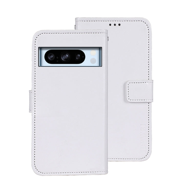idewei Crazy Horse Texture Leather Phone Case, For Google Pixel 10 Pro XL, For Google Pixel 10 Pro, For Google Pixel 10, For Google Pixel 9a, For Google Pixel 8a, For Google Pixel 8 Pro