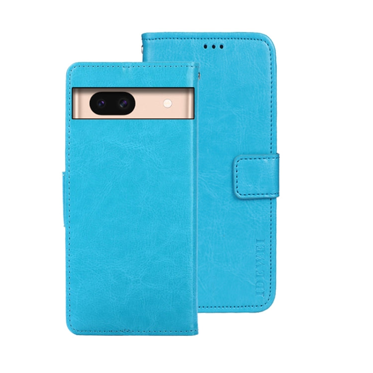 idewei Crazy Horse Texture Leather Phone Case, For Google Pixel 10 Pro XL, For Google Pixel 10 Pro, For Google Pixel 10, For Google Pixel 9a, For Google Pixel 8a, For Google Pixel 8 Pro