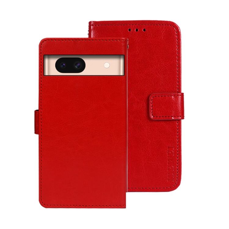 idewei Crazy Horse Texture Leather Phone Case, For Google Pixel 10 Pro XL, For Google Pixel 10 Pro, For Google Pixel 10, For Google Pixel 9a, For Google Pixel 8a, For Google Pixel 8 Pro