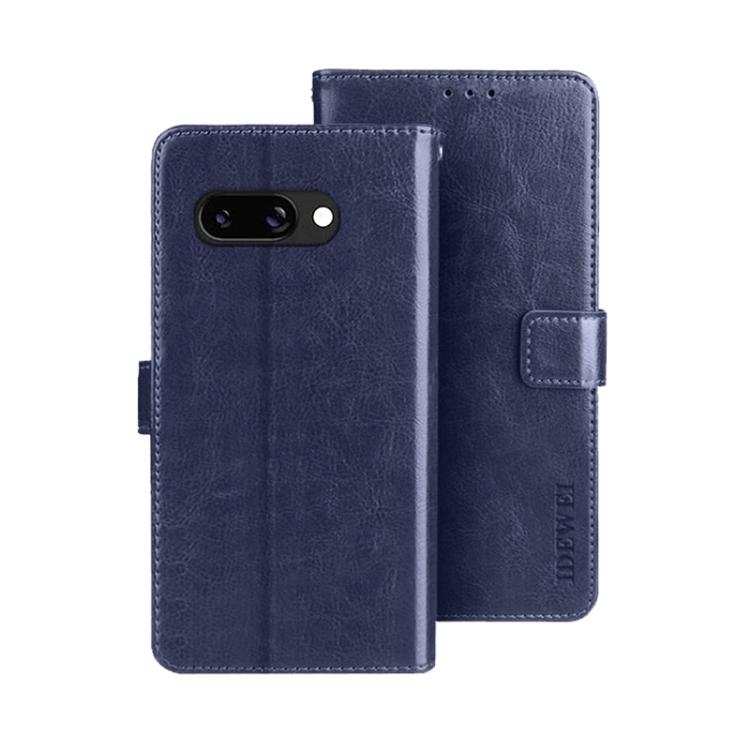 idewei Crazy Horse Texture Leather Phone Case, For Google Pixel 10 Pro XL, For Google Pixel 10 Pro, For Google Pixel 10, For Google Pixel 9a, For Google Pixel 8a, For Google Pixel 8 Pro