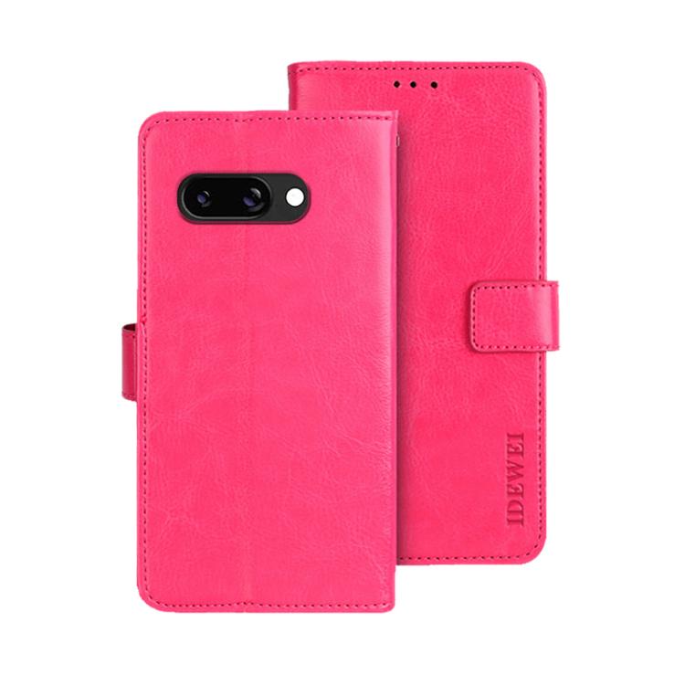 idewei Crazy Horse Texture Leather Phone Case, For Google Pixel 10 Pro XL, For Google Pixel 10 Pro, For Google Pixel 10, For Google Pixel 9a, For Google Pixel 8a, For Google Pixel 8 Pro