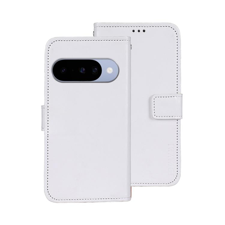 idewei Crazy Horse Texture Leather Phone Case, For Google Pixel 10 Pro XL, For Google Pixel 10 Pro, For Google Pixel 10, For Google Pixel 9a, For Google Pixel 8a, For Google Pixel 8 Pro