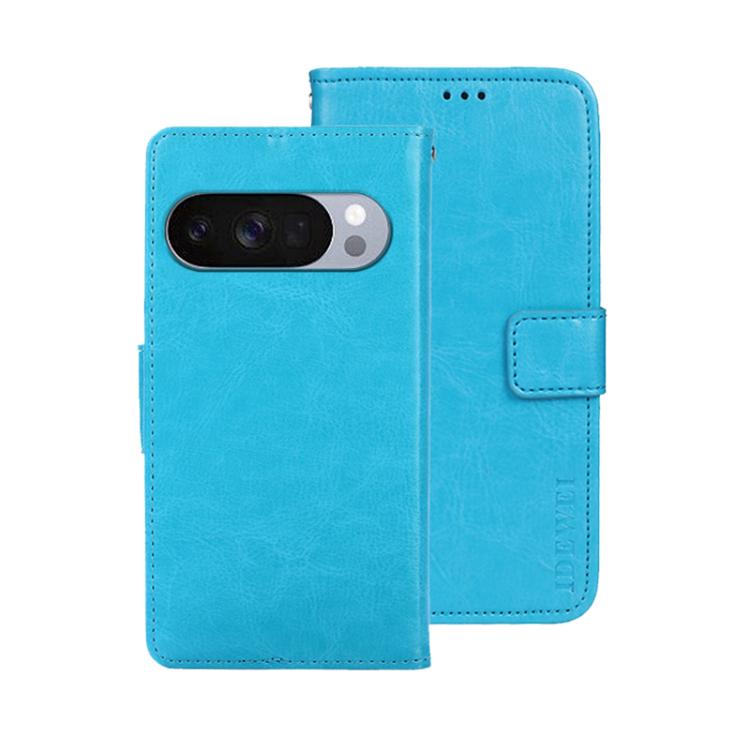 idewei Crazy Horse Texture Leather Phone Case, For Google Pixel 10 Pro XL, For Google Pixel 10 Pro, For Google Pixel 10, For Google Pixel 9a, For Google Pixel 8a, For Google Pixel 8 Pro