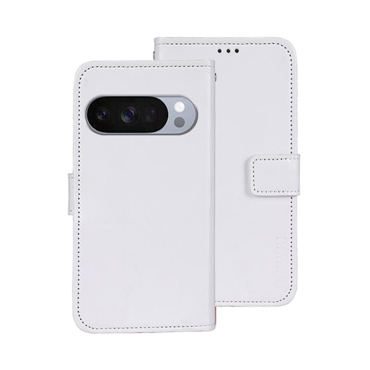 idewei Crazy Horse Texture Leather Phone Case, For Google Pixel 10 Pro XL, For Google Pixel 10 Pro, For Google Pixel 10, For Google Pixel 9a, For Google Pixel 8a, For Google Pixel 8 Pro