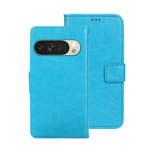 idewei Crazy Horse Texture Leather Phone Case, For Google Pixel 10 Pro XL, For Google Pixel 10 Pro, For Google Pixel 10, For Google Pixel 9a, For Google Pixel 8a, For Google Pixel 8 Pro