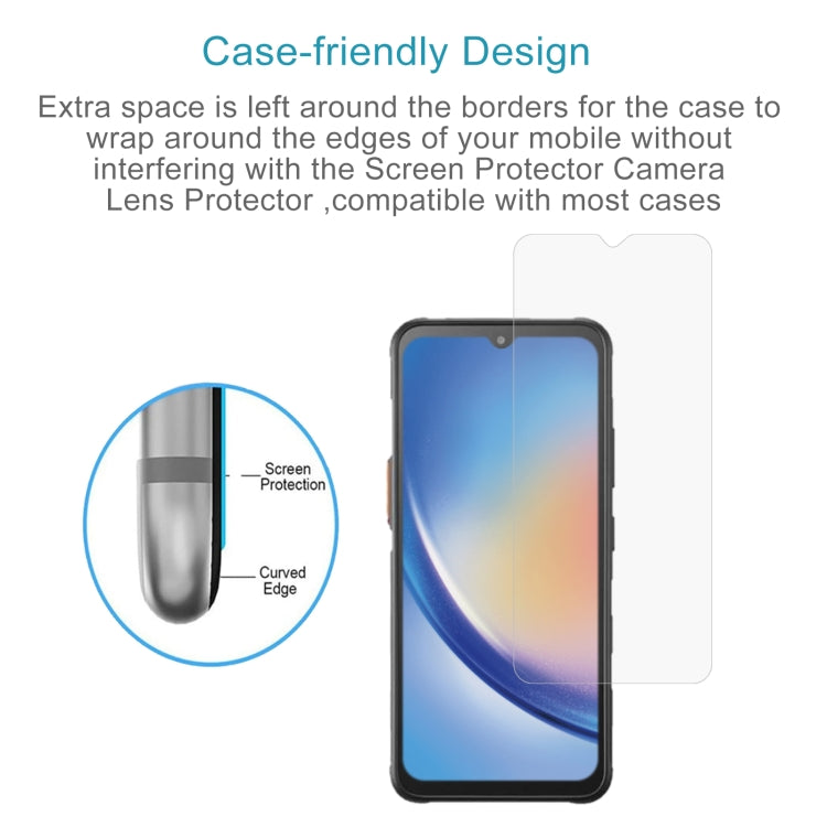 0.26mm 9H 2.5D Tempered Glass Film, For Samsung Galaxy Xcover 7