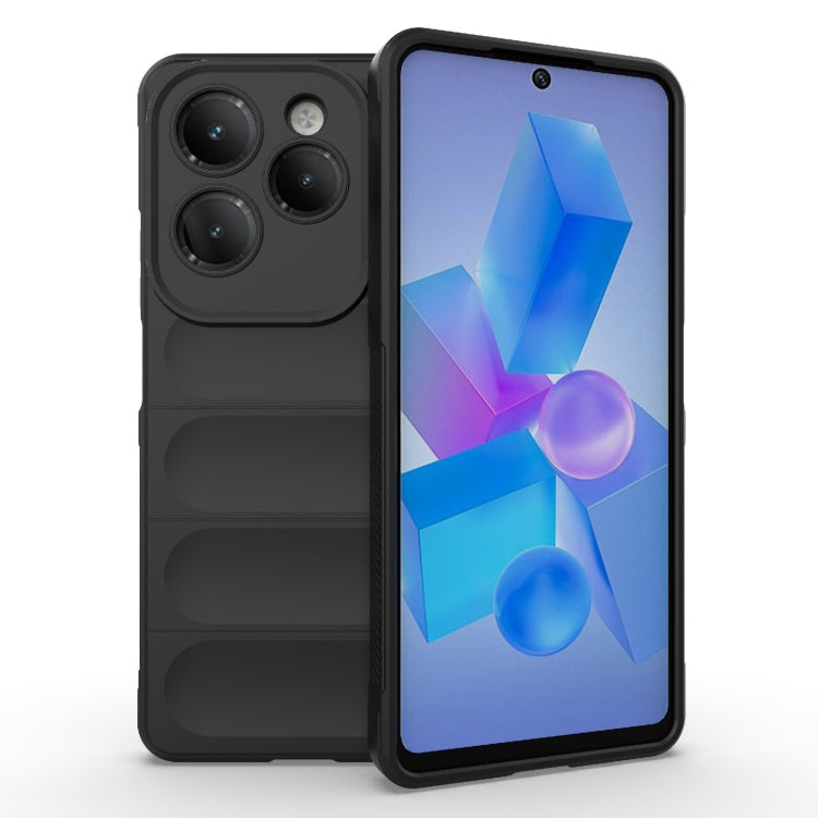 Magic Shield TPU + Flannel Phone Case, For Infinix Hot 40 Pro / Hot 40, For Infinix Smart 8, For Infinix Note 30 Pro X6788, For Infinix Note 30 4G
