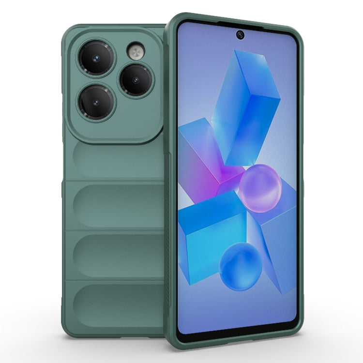 Magic Shield TPU + Flannel Phone Case, For Infinix Hot 40 Pro / Hot 40, For Infinix Smart 8, For Infinix Note 30 Pro X6788, For Infinix Note 30 4G