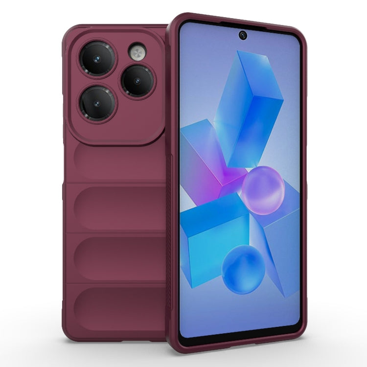 Magic Shield TPU + Flannel Phone Case, For Infinix Hot 40 Pro / Hot 40, For Infinix Smart 8, For Infinix Note 30 Pro X6788, For Infinix Note 30 4G
