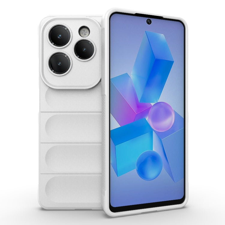 Magic Shield TPU + Flannel Phone Case, For Infinix Hot 40 Pro / Hot 40, For Infinix Smart 8, For Infinix Note 30 Pro X6788, For Infinix Note 30 4G