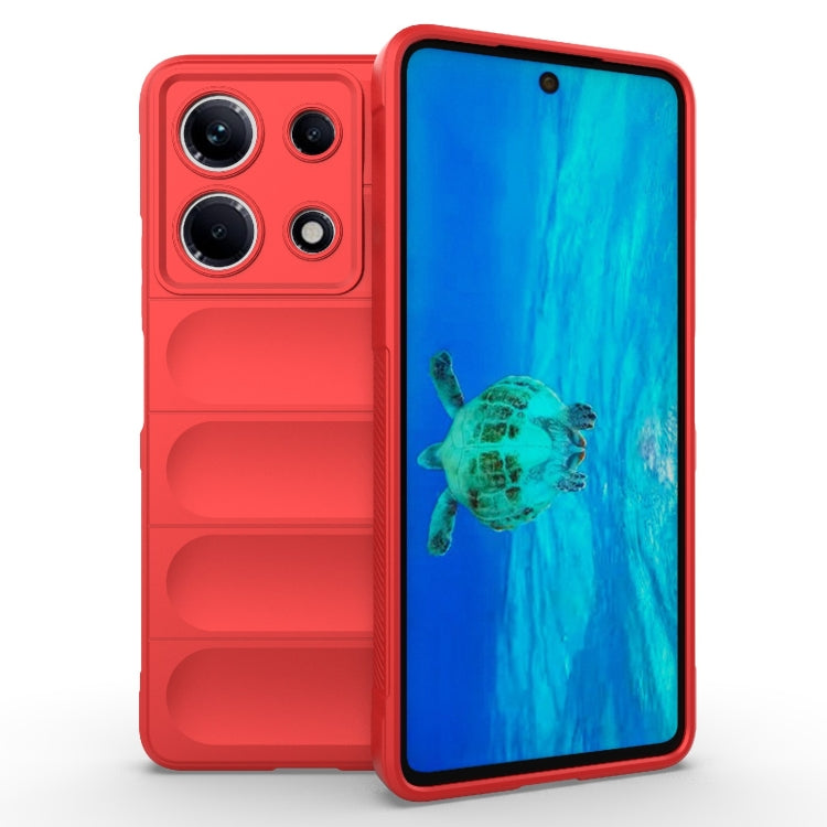 Magic Shield TPU + Flannel Phone Case, For Infinix Hot 40 Pro / Hot 40, For Infinix Smart 8, For Infinix Note 30 Pro X6788, For Infinix Note 30 4G