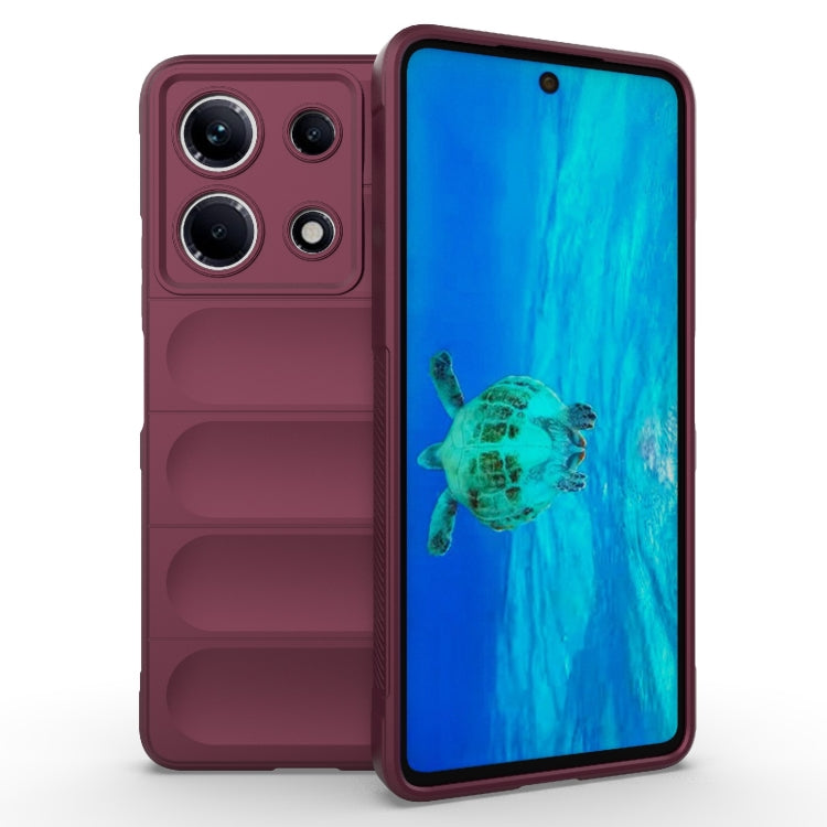Magic Shield TPU + Flannel Phone Case, For Infinix Hot 40 Pro / Hot 40, For Infinix Smart 8, For Infinix Note 30 Pro X6788, For Infinix Note 30 4G